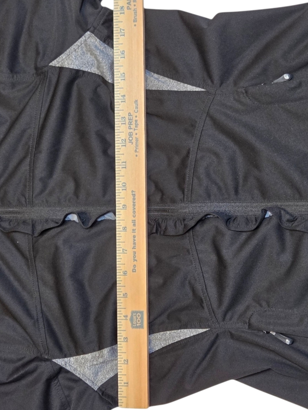 Road Runner Sports Ruffle Zip Running Jacket Black Reflective Athletic Medium - Picture 10 of 14